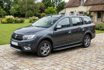 Dacia Logan MCV 2013-2020 Marchepieds latéraux Bosphorus Grey (2 pcs, aluminium) photo 1