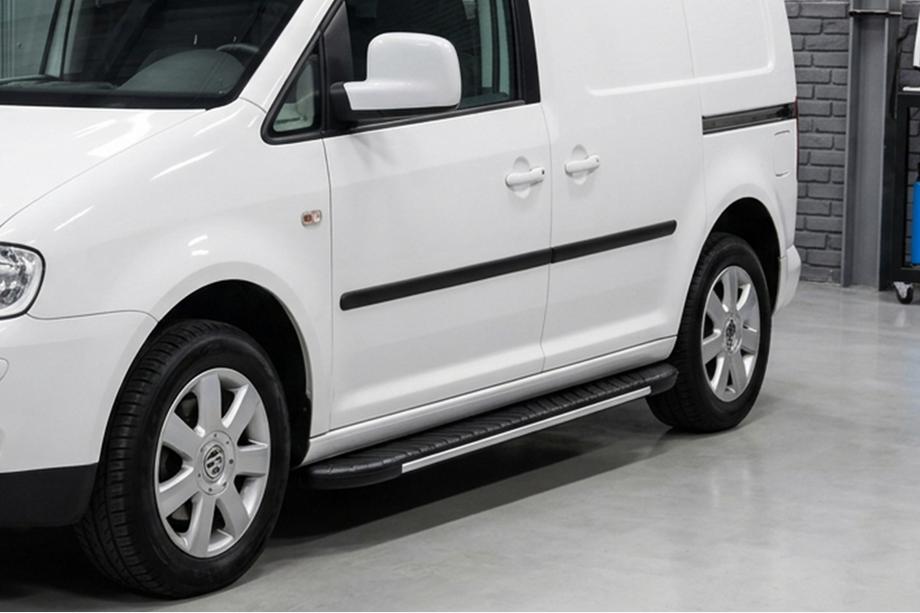 Volkswagen Caddy 2010-2015 Marchepieds latéraux Bosphorus Grey (2 pcs, aluminium) Image