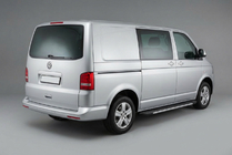 Volkswagen T5 2010-2015 Marchepieds latéraux Bosphorus Grey (2 pcs, aluminium) photo 1