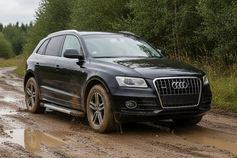 Audi Q5 2008-2017 Marchepieds Latéraux New Vision Grey (2 pcs, Aluminium) Image