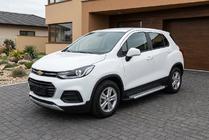 Chevrolet Trax 2012-2023 Marchepieds Latéraux New Vision Grey (2 pcs, Aluminium) photo 1