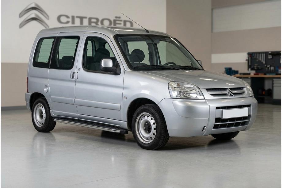 Citroen Berlingo 1996-2008 Marchepieds Latéraux BlackLine (2 pcs, Aluminium) Image