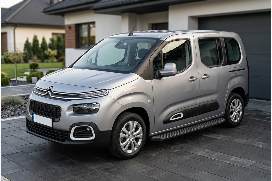 Citroen Berlingo/Multispace 2018- Marchepieds Latéraux Tayga Black (2 pcs, Aluminium) Empattement Court Photo 1