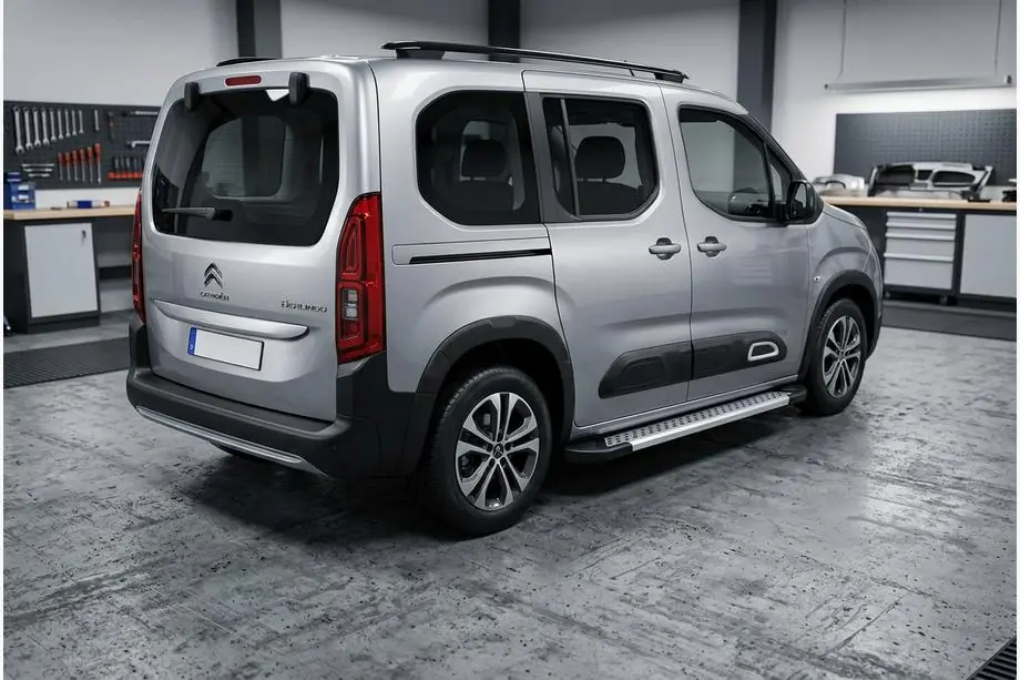 Citroen Berlingo/Multispace 2018- Marchepieds Latéraux New Vision Grey (2 pcs, Aluminium) Image