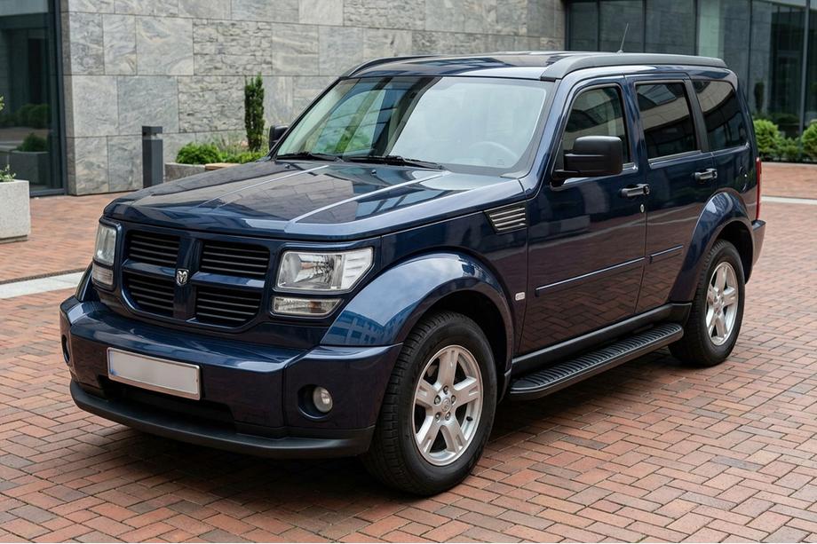 Dodge Nitro 2006-2011 Marchepieds Latéraux Tayga Black (2 pcs, Aluminium) Image