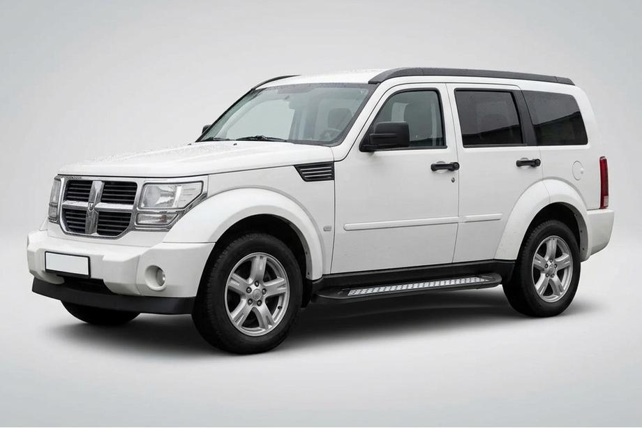 Dodge Nitro 2006-2011 Marchepieds Latéraux New Vision Black (2 pcs, Aluminium) Image