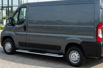 Fiat Ducato 2006-2025 Marchepieds Latéraux Tayga V2 (2 pcs, Aluminium) photo 1