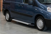 Fiat Scudo 2007-2015 Marchepieds Latéraux New Vision Grey (2 pcs, Aluminium) Empattement Long photo 1
