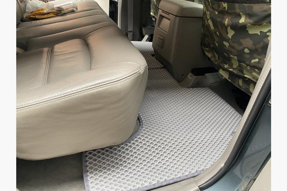Nissan Patrol Y61 1997-2011 Tapis de sol EVA (Gris) Court, 4 pièces (avant et arrière) Photo 14