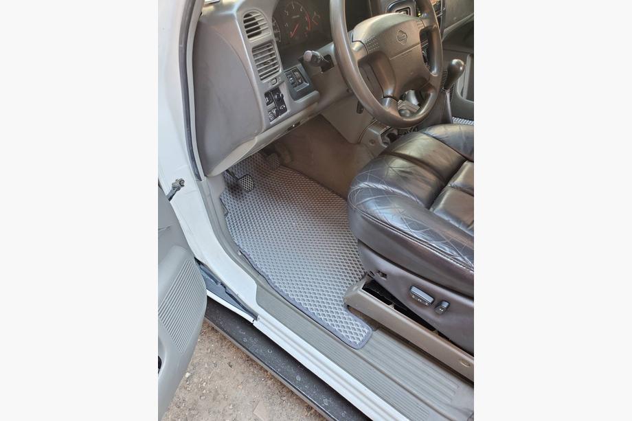 Nissan Patrol Y61 1997-2011 Tapis de sol EVA (Gris) Court, 4 pièces (avant et arrière) Photo 18