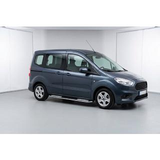 Marchepieds Latéraux Tayga V2 (2 pcs, Aluminium) Ford Courier 2014-2023 photo 1