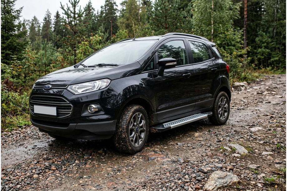 Ford Ecosport 2013-2022 Marchepieds Latéraux New Vision Grey (2 pcs, Aluminium) Photo 1