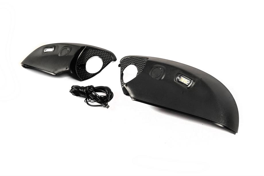 Toyota Land Cruiser 200 2007-2021 Partie inférieure du rétroviseur (avec éclairage LED) Photo 2