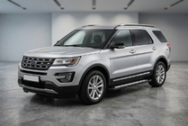 Ford Explorer 2011-2019 Marchepieds Latéraux New Vision Black (2 pcs, Aluminium) photo 1