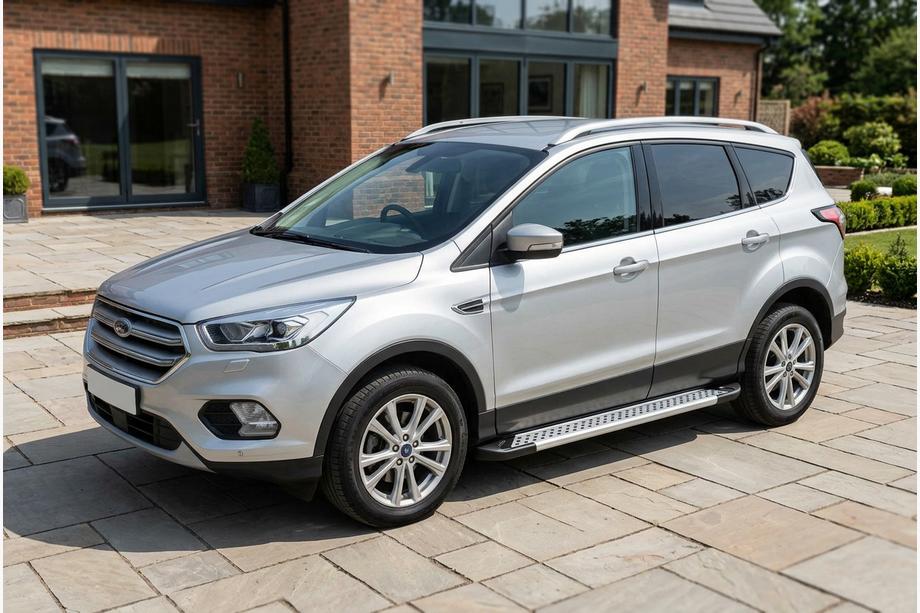 Ford Kuga/Escape 2013-2019 Marchepieds Latéraux Vision New Grey (2 pcs, Aluminium) Image