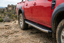 Ford Ranger 2007-2011 Marchepieds Latéraux BlackLine (2 pcs, Aluminium) photo 1