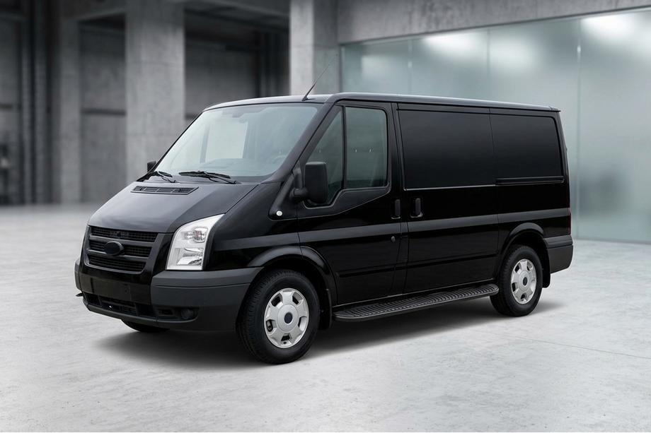 Ford Transit 2000–2014 Marchepieds Latéraux Tayga Black (2 pcs, Aluminium) Image