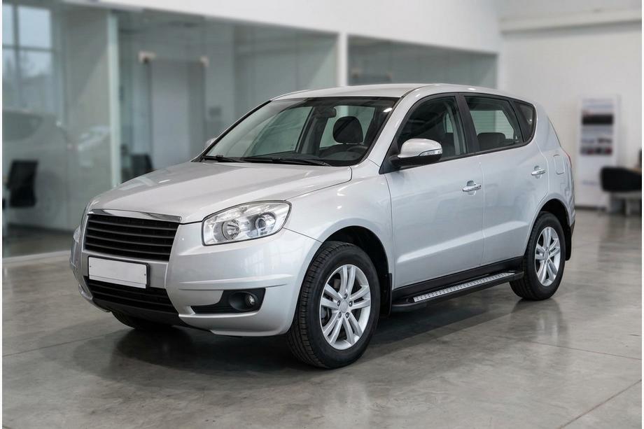 Geely Emgrand X7 2011- Marchepieds Latéraux New Vision Black (2 pcs, Aluminium) Image