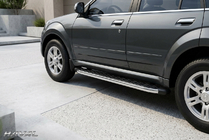 GreatWall Haval/Hover H3 2005-2013 Marchepieds Latéraux BlackLine (2 pcs, Aluminium) photo 1