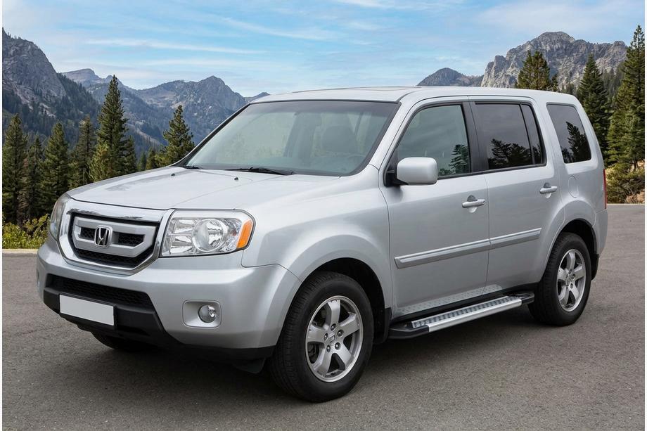 Honda Pilot 2008-2015 Marchepieds Latéraux New Vision Grey (2 pcs, Aluminium) Photo 1
