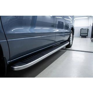 Marchepieds Latéraux Tayga Grey (2 pcs, Aluminium) Hyundai H300, H1, Starex 2008-2020 photo 1