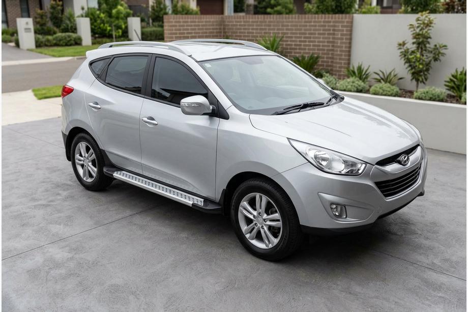 Hyundai IX-35 2010-2015 Marchepieds Latéraux New Vision Grey (2 pcs, Aluminium) Photo 2