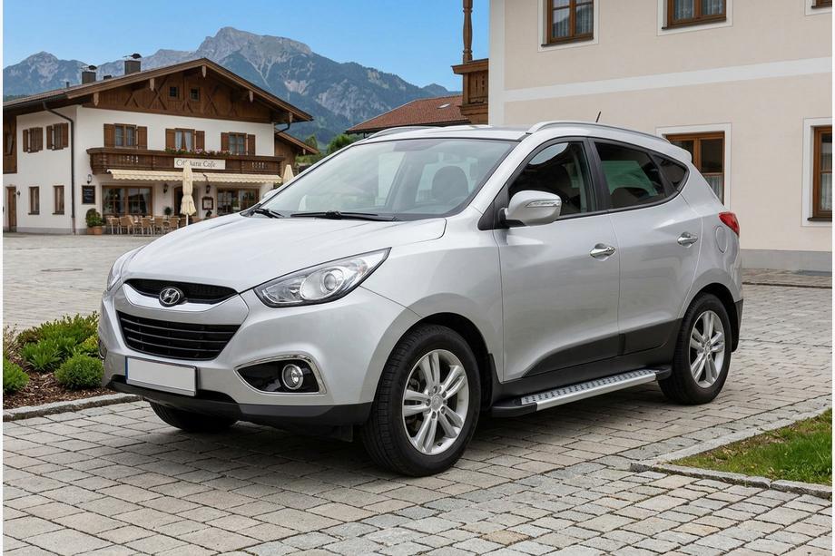 Hyundai IX-35 2010-2015 Marchepieds Latéraux New Vision Grey (2 pcs, Aluminium) Photo 1