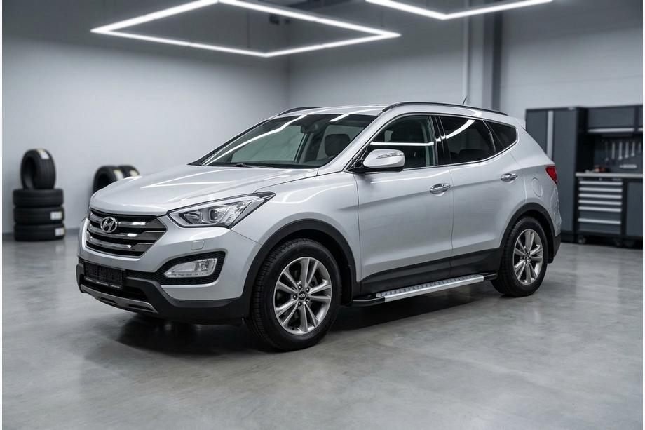 Hyundai Santa Fe 3 2012-2018 Marchepieds Latéraux New Vision Grey (2 pcs, Aluminium) Photo 1