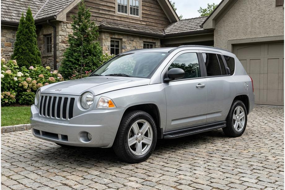 Jeep Compass 2006-2016 Marchepieds Latéraux Tayga Black (2 pcs, Aluminium) Image