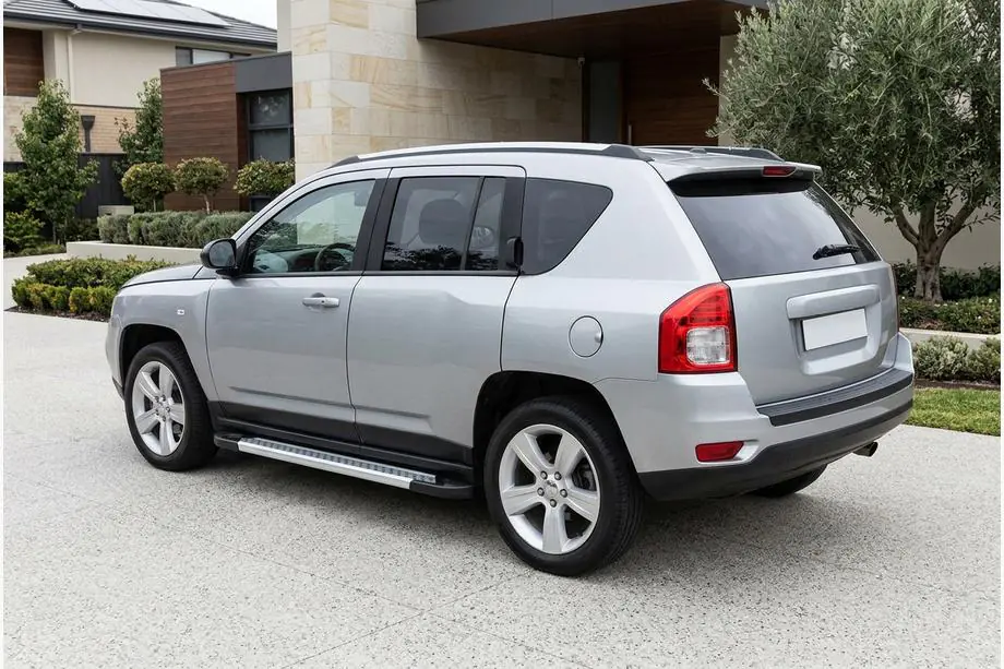 Jeep Compass 2006-2016 Marchepieds Latéraux New Vision Grey (2 pcs, Aluminium) Photo 1