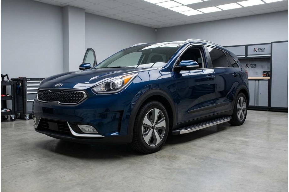 Kia Niro 2016–2021 Marchepieds Latéraux BlackLine (2 pcs, Aluminium) Photo 1