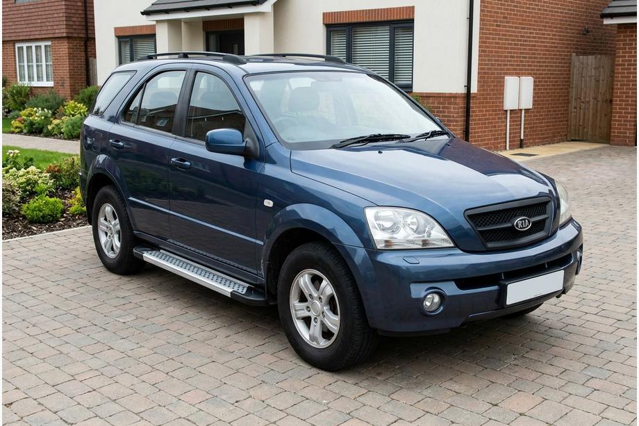Kia Sorento I BL 2002-2009 Marchepieds Latéraux New Vision Grey (2 pcs, Aluminium) Image