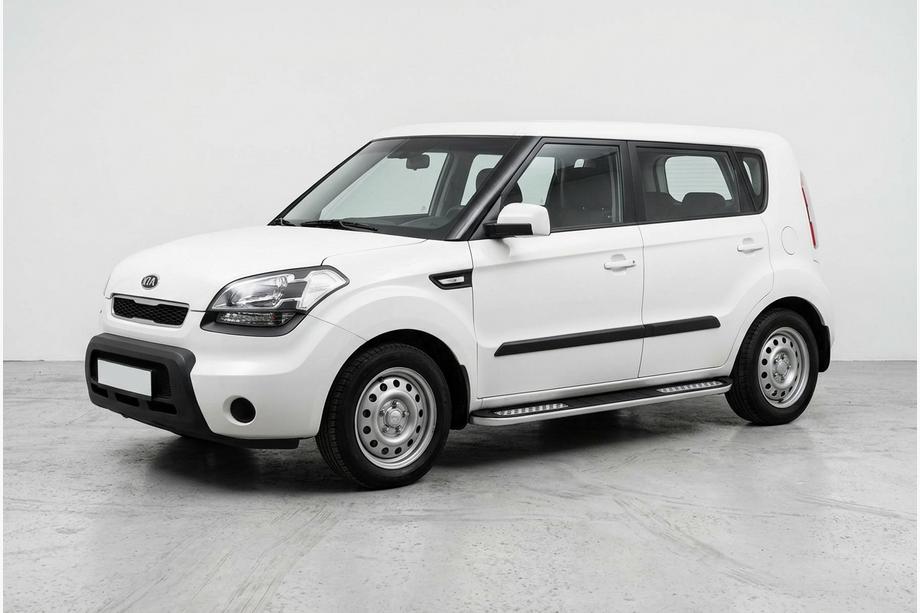 Kia Soul I 2008-2013 Marchepieds Latéraux Tayga V2 (2 pcs, Aluminium) Image