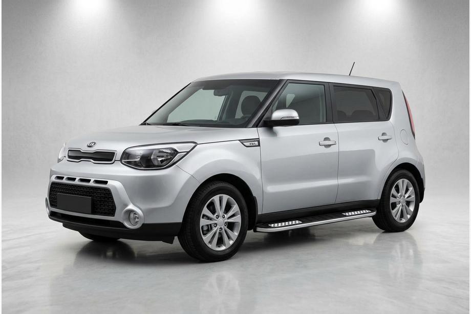Kia Soul II 2013-2018 Marchepieds Latéraux Tayga V2 (2 pcs, Aluminium) Image