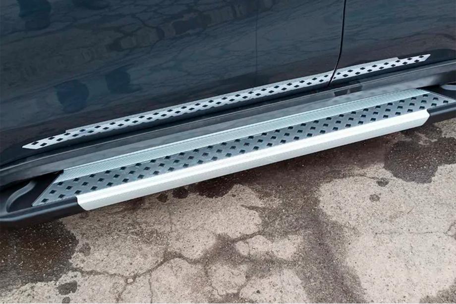 Kia Sportage 2015-2021 Marchepieds Latéraux New Vision Grey (2 pcs, Aluminium) Photo 4