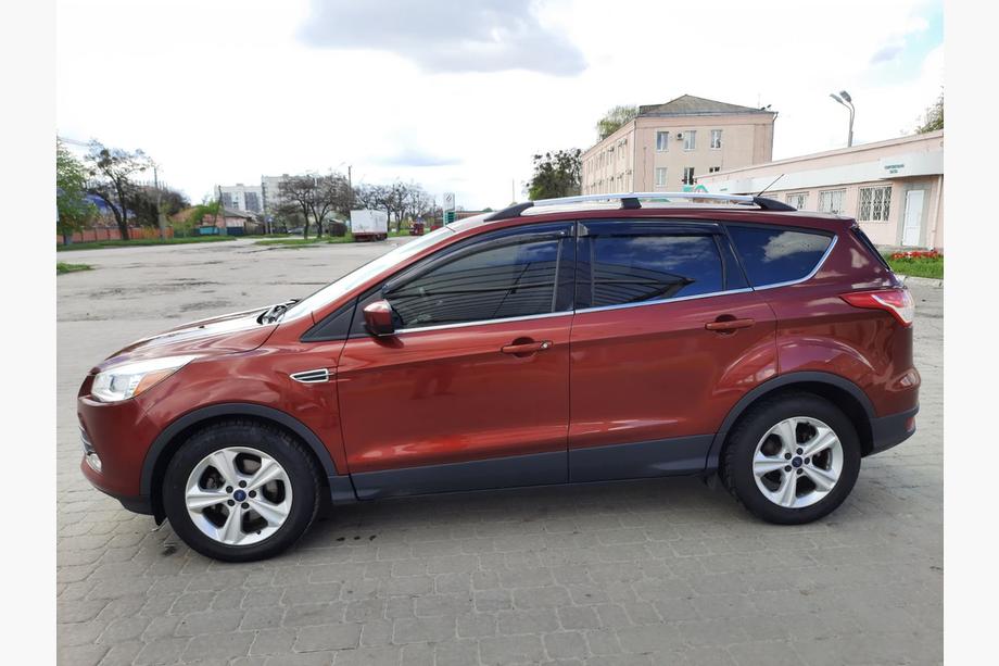Ford Kuga/Escape 2013-2019 Barres de toit turques Chrome (2 pcs) Image