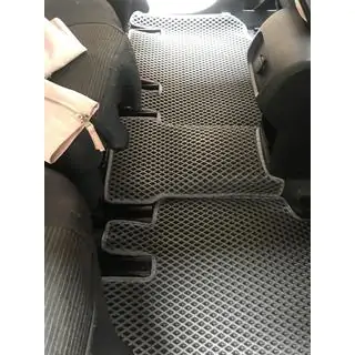 Tapis de sol en polyuréthane (2e rangée, EVA, noir) photo 4