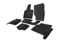 Audi Q7 2005-2015 Tapis de sol EVA (noirs) 3 rangées (6 tapis) photo 20
