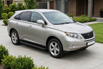 Lexus RX 2009-2015 Marchepieds Latéraux Allmond Black (2 pcs, Aluminium) photo 1