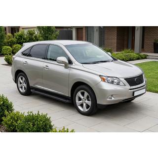 Marchepieds Latéraux Allmond Black (2 pcs, Aluminium) Lexus RX 2009-2015 photo 1