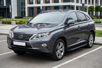Lexus RX 2009-2015 Marchepieds Latéraux RedLine Black (2 pcs, Aluminium) photo 1
