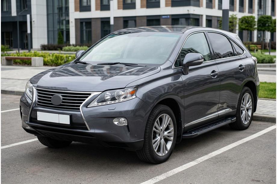 Lexus RX 2009-2015 Marchepieds Latéraux RedLine Black (2 pcs, Aluminium) Image