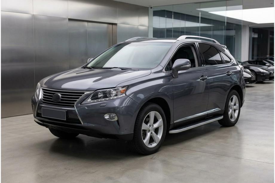 Lexus RX 2009-2015 Marchepieds Latéraux Tayga Grey (2 pcs, Aluminium) Image