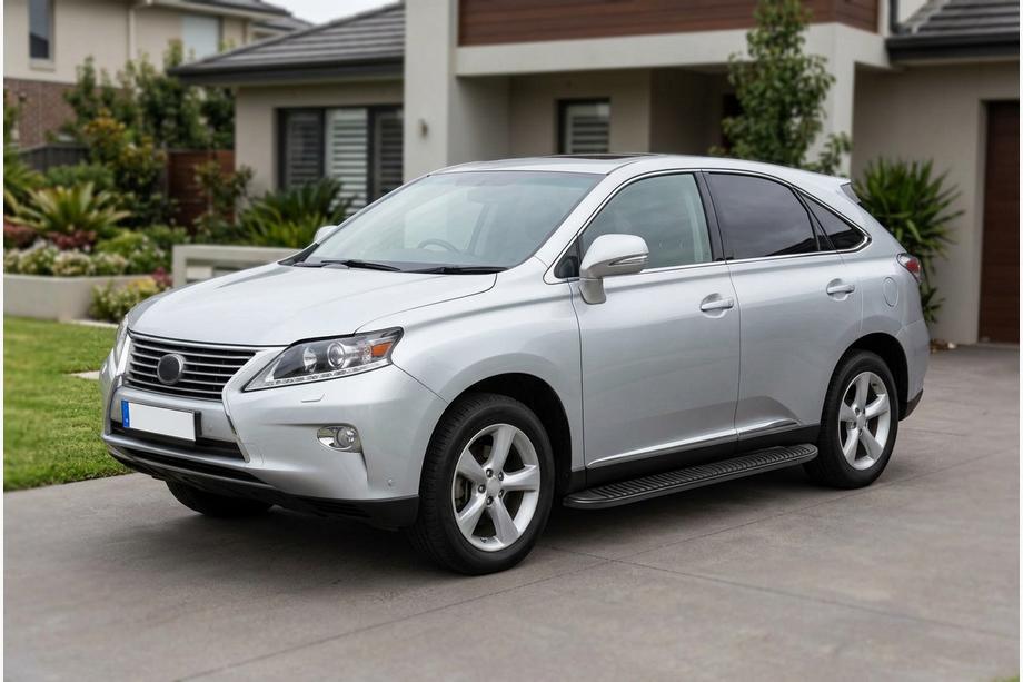 Lexus RX 2009-2015 Marchepieds Latéraux Tayga Black (2 pcs, Aluminium) Image