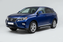 Lexus RX 2009-2015 Marchepieds Latéraux New Vision Black (2 pcs, Aluminium) photo 1
