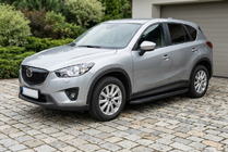 Mazda CX-5 2012-2017 Marchepieds Latéraux Tayga Black (2 pcs, Aluminium) photo 1