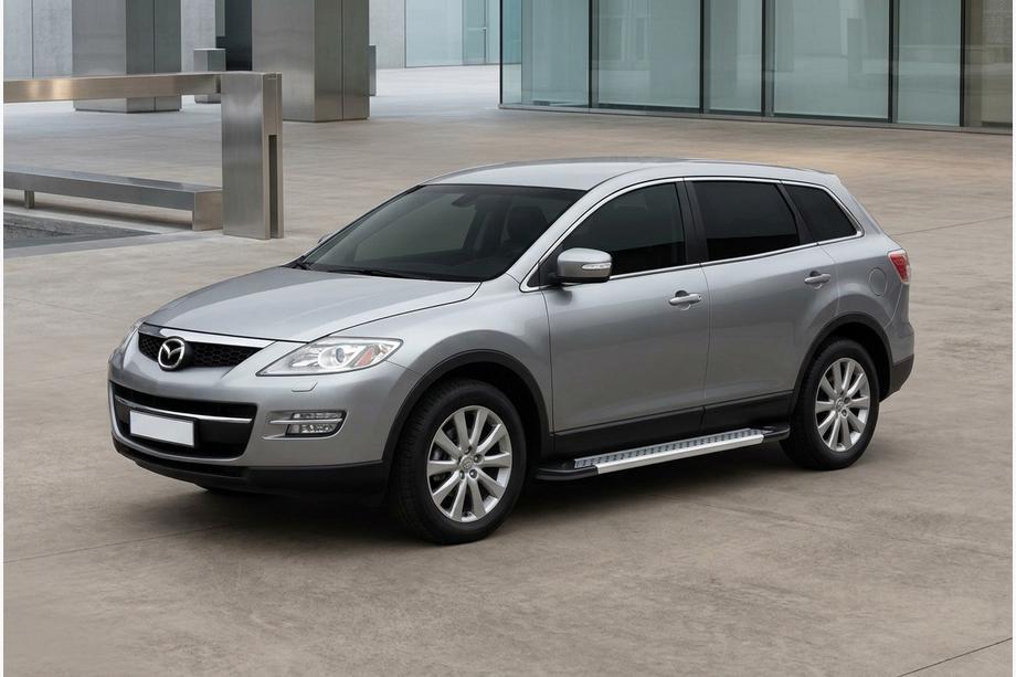 Mazda CX-9 2007-2016 Marchepieds Latéraux New Vision Grey (2 pcs, Aluminium) Image