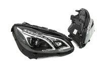 Mercedes E-сlass W212 2009-2016 Phares avant (2 pcs, restylage, avec boîtiers de commande) photo 4