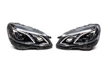 Mercedes E-сlass W212 2009-2016 Phares avant (2 pcs, restylage, avec boîtiers de commande) photo 10