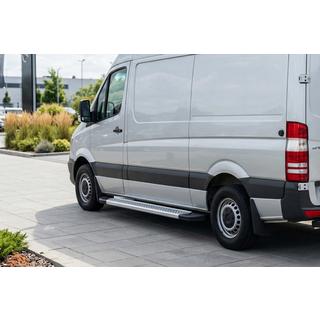 Marchepieds Latéraux New Vision Grey (2 pcs, Aluminium) Mercedes Sprinter W906 2006–2018 photo 1